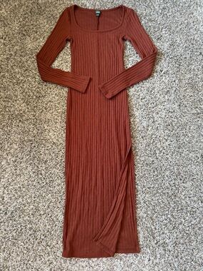 Wild Fable Ribbed Long Sleeve Maxi Dress - Size XS Women’s